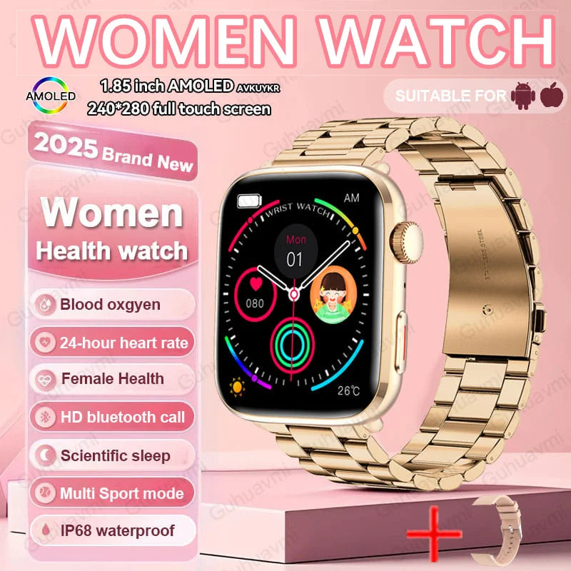AI Smart Diagnosis Watch HRV PPG Heart Rate Monitor NFC