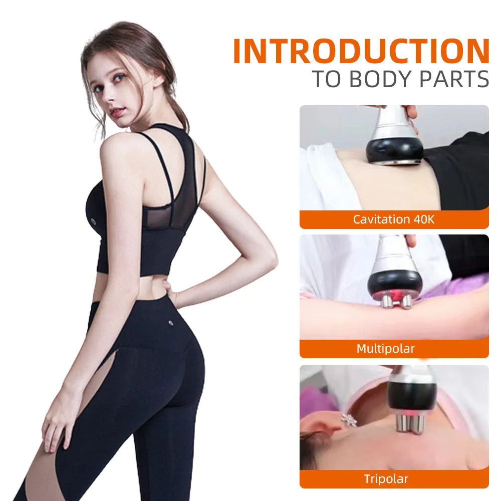MISSHEARTH 3 In 1 Beauty Body Slimming Massager Device