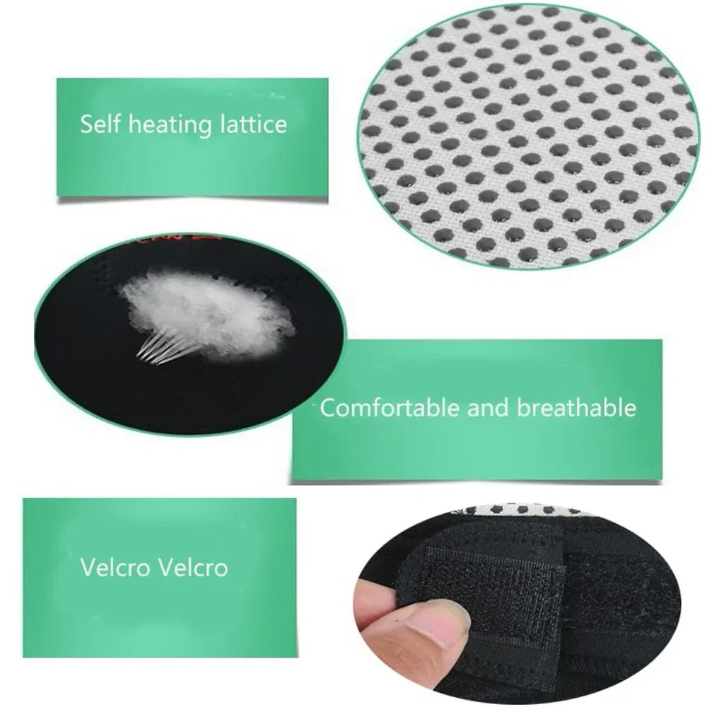 KWDEffect Tourmaline Neck Belt Self Heating Magnetic Therapy