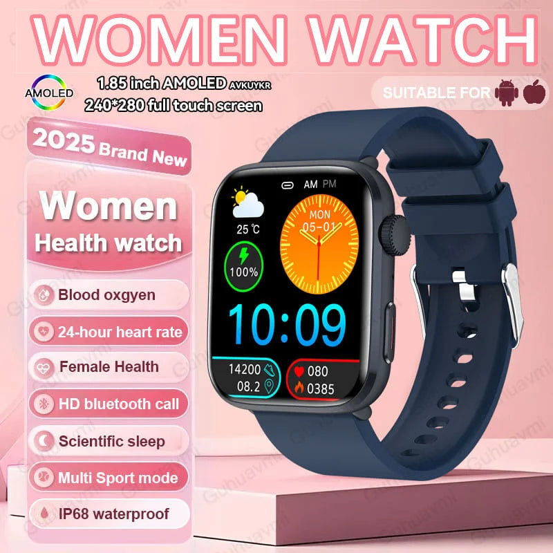 AI Smart Diagnosis Watch HRV PPG Heart Rate Monitor NFC