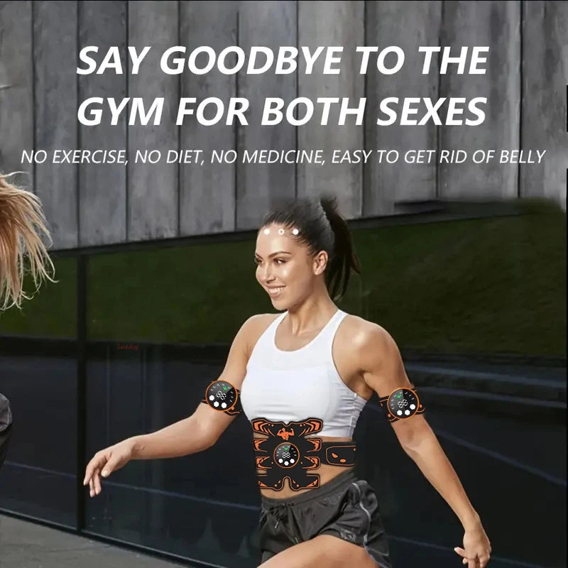 YUKU Smart Ab Stimulator EMS Fitness Massager Men And Women