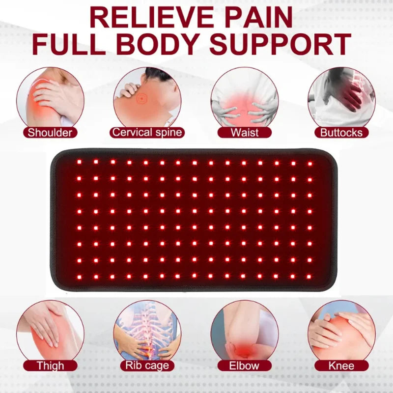 UBilli Red Light Therapy Pad 660nm 850nm for Body Relaxation