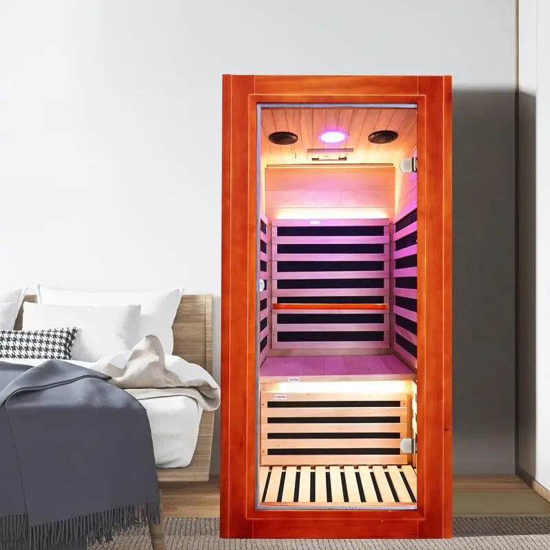 Infrared Sauna Room For Home Wellness And Detoxification Benefits