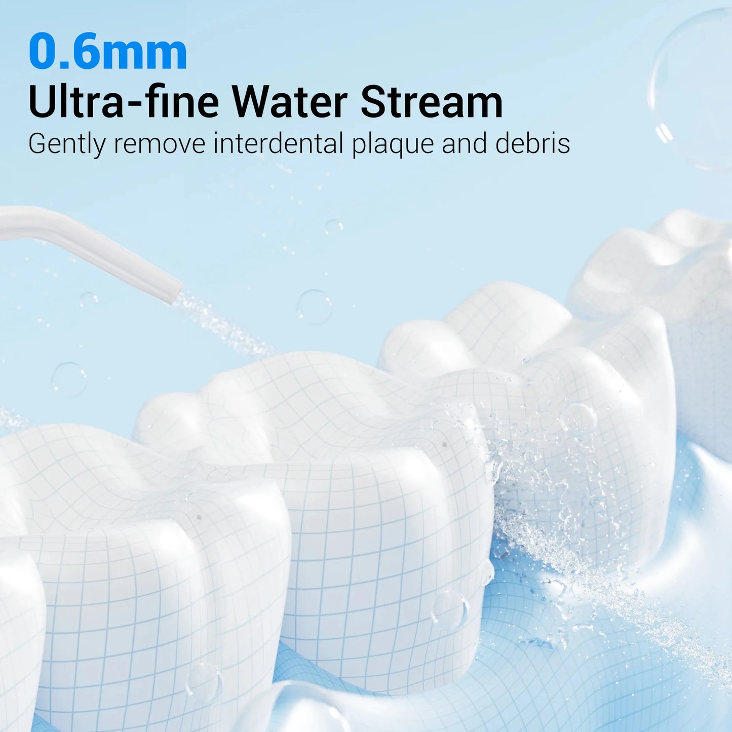 Sejoy Water Flosser 5-Mode Portable Oral Irrigator With Jet Tips