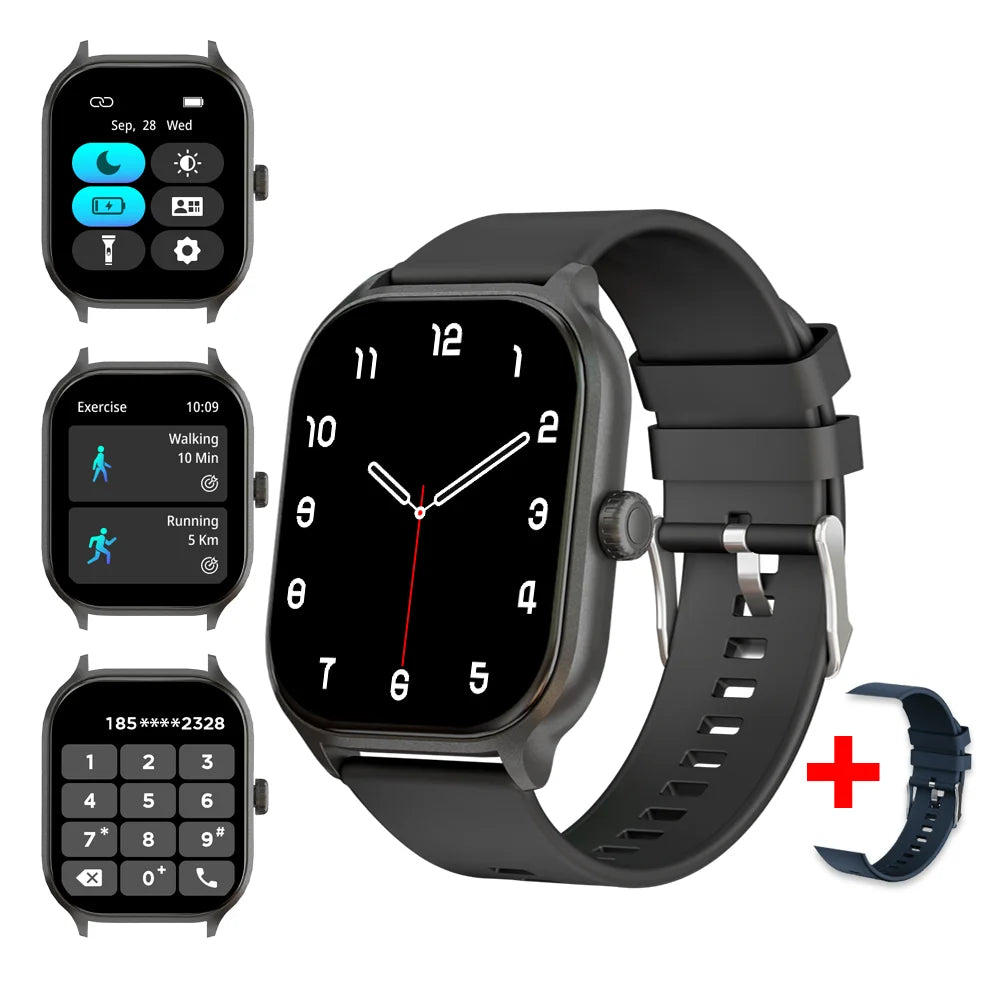 LAXASFIT IP68 Waterproof Smartwatch With Bluetooth Calling