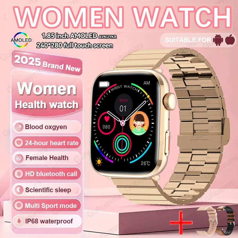 AI Smart Diagnosis Watch HRV PPG Heart Rate Monitor NFC