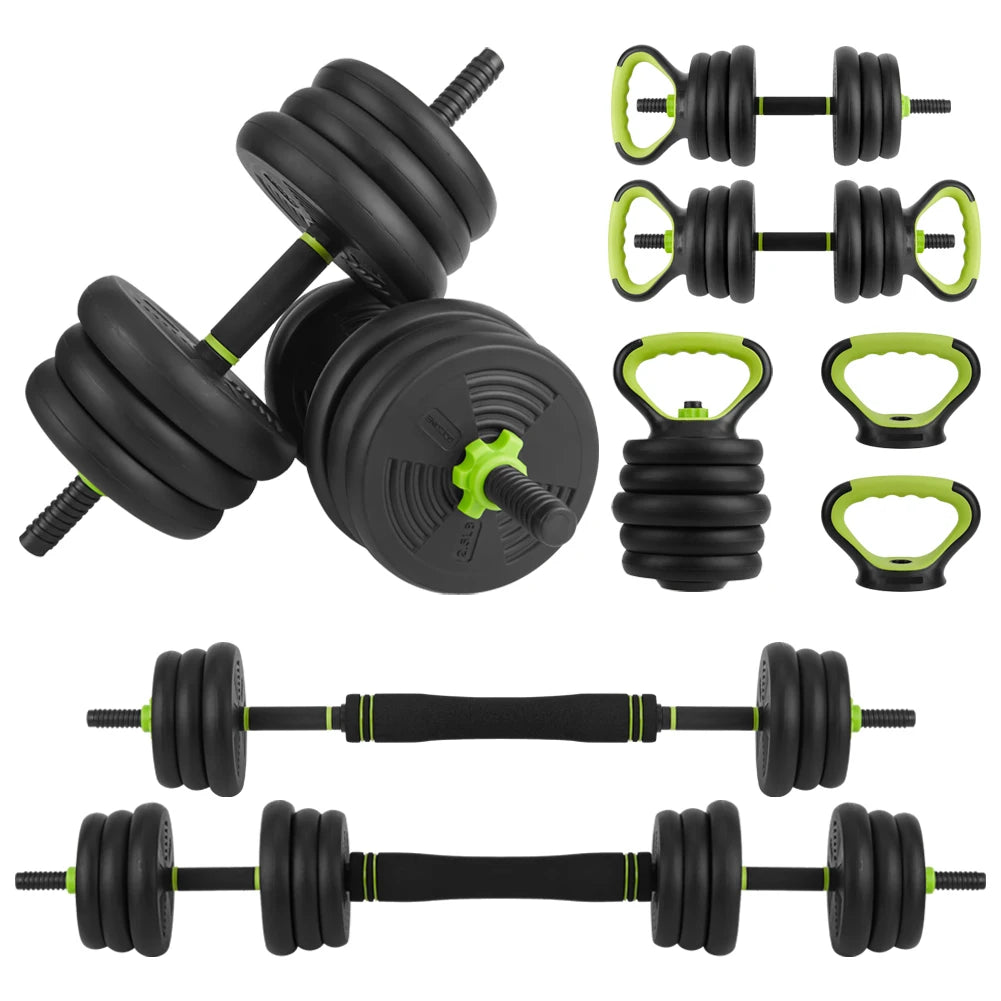 TWISTER.CK Adjustable Dumbbells Set With Connector 4 In 1