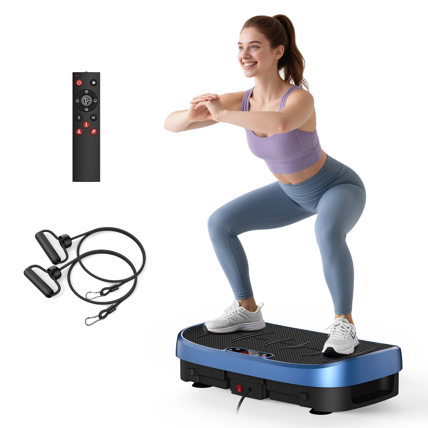 HTM Vibration Plate Fitness Multi Function Vibration Trainer
