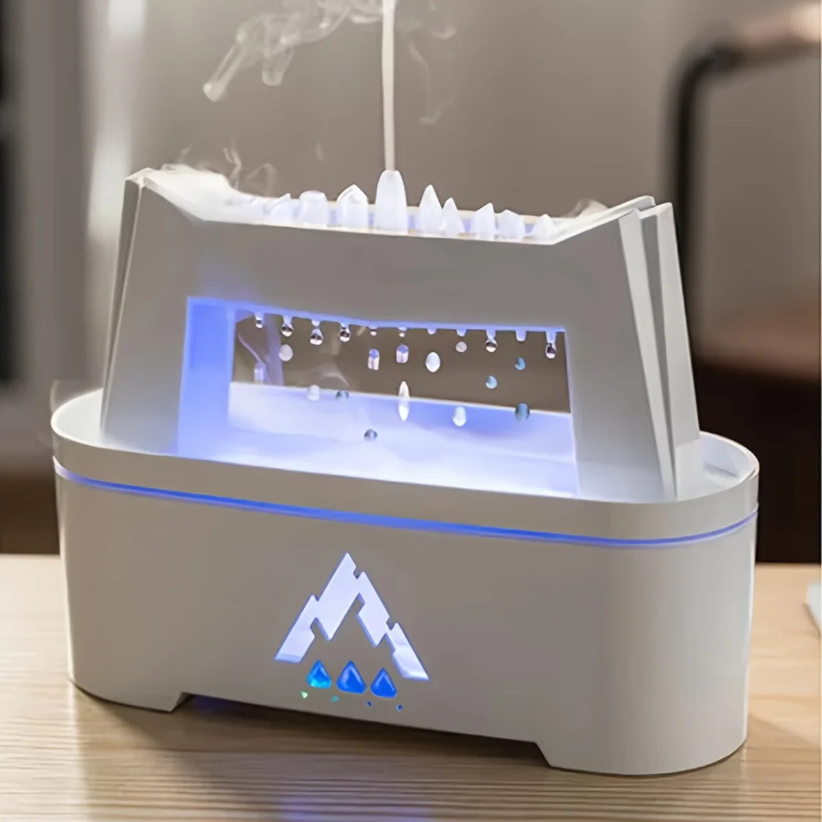 Miflame 5in1 Raindrop Essential Oil Diffuser Humidifier Aromatherapy Home Office
