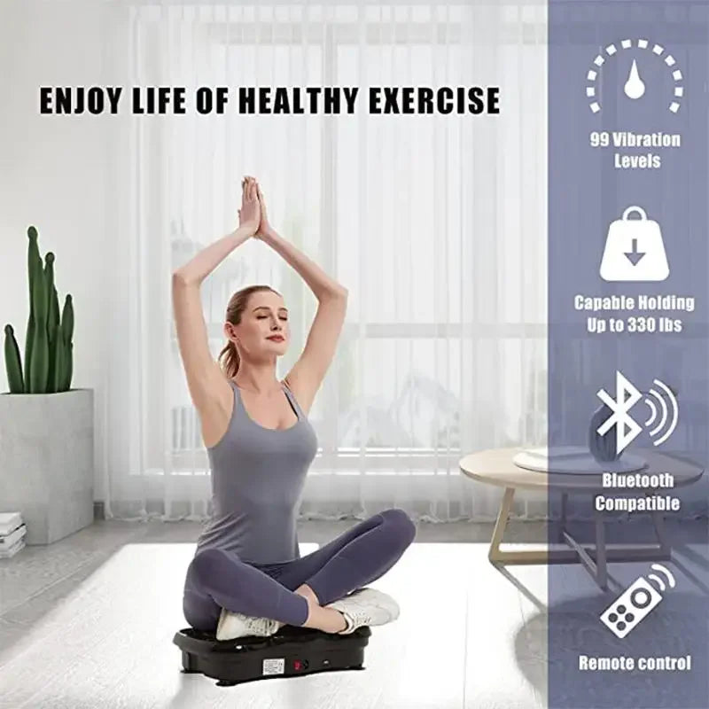 SHFY Vibration Plate Exercise Machine For Full Body Workout