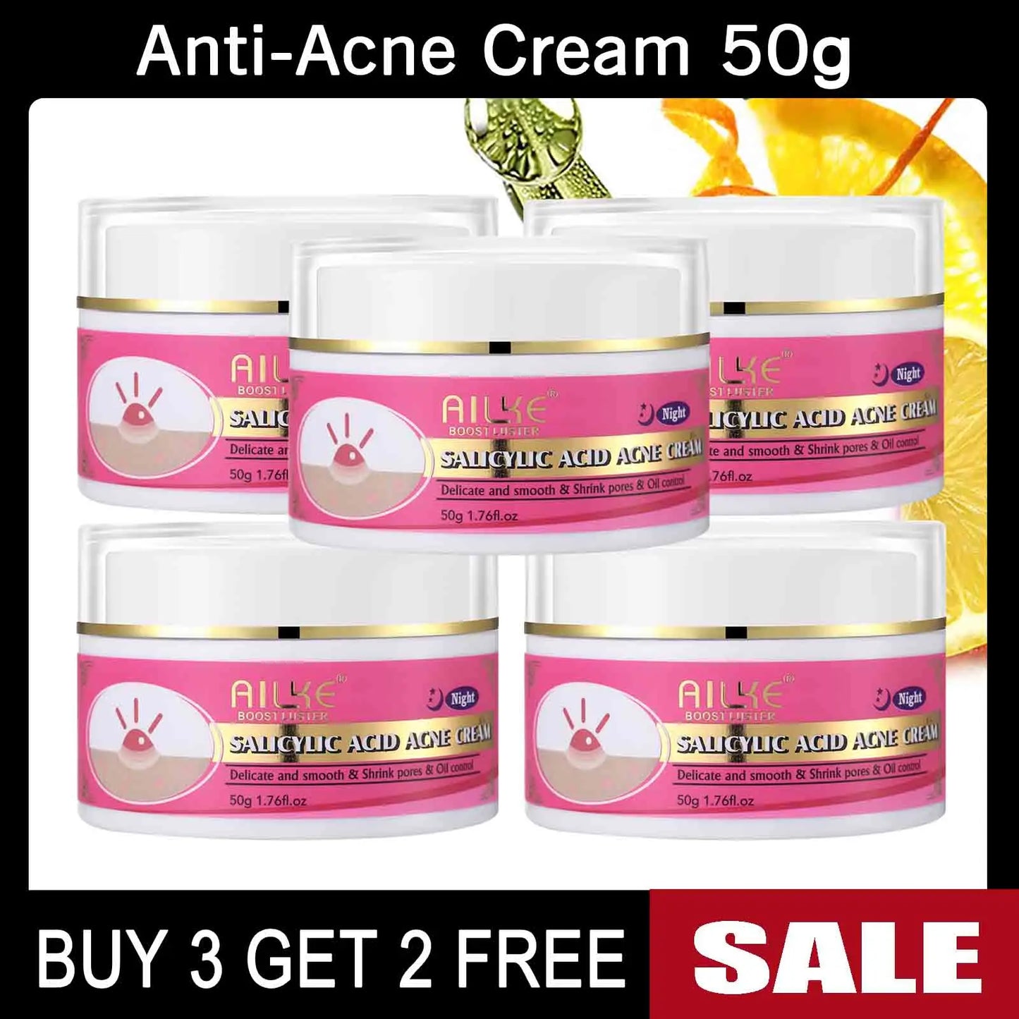 AILKE Natural Skin Brightening Set for All Skin Types