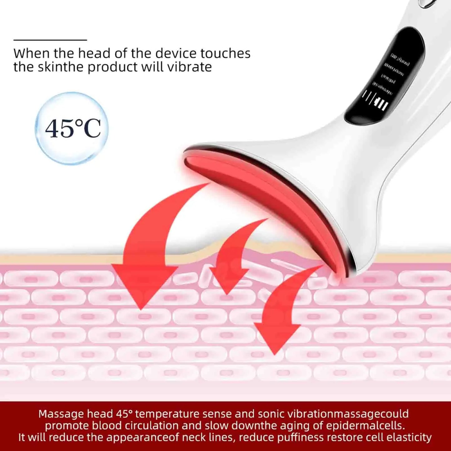 YOSOO Handheld Face Massager For Facial And Neck Skincare