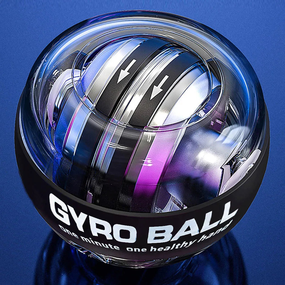 YangChen LED Gyroscopic Power Trainer Ball Wrist And Arm Fitness