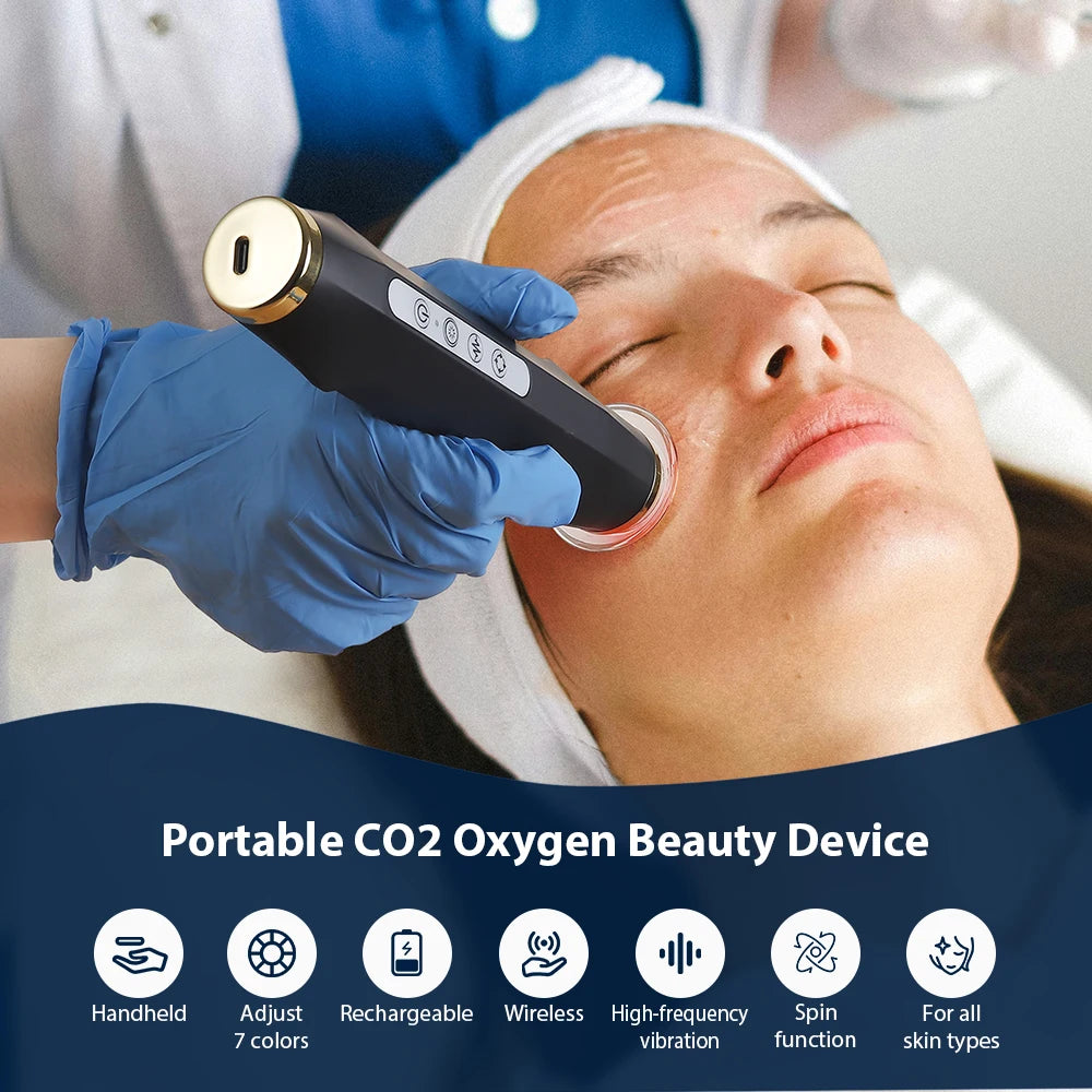 Foreverlily Oxygen Bubble Pen CO2 Facial Spa Device