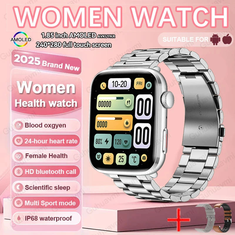 AI Smart Diagnosis Watch HRV PPG Heart Rate Monitor NFC