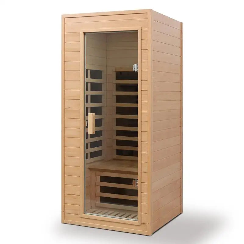 Hemlock One-Person Far Infrared Roof-Embedded Sauna