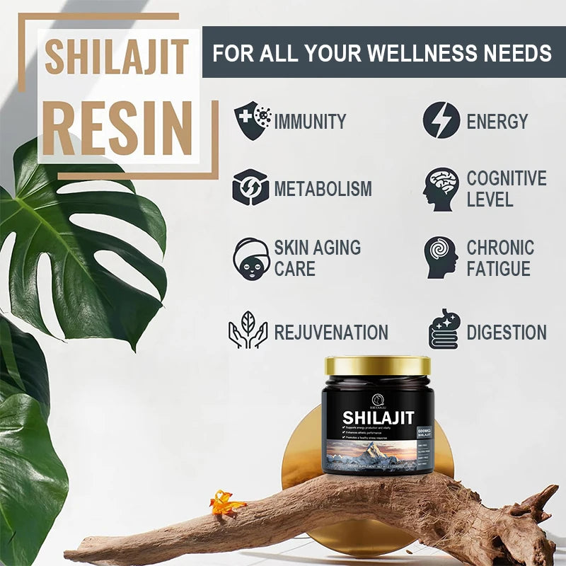 Beworths Shilajit Resin Brain Health Cognitive Support