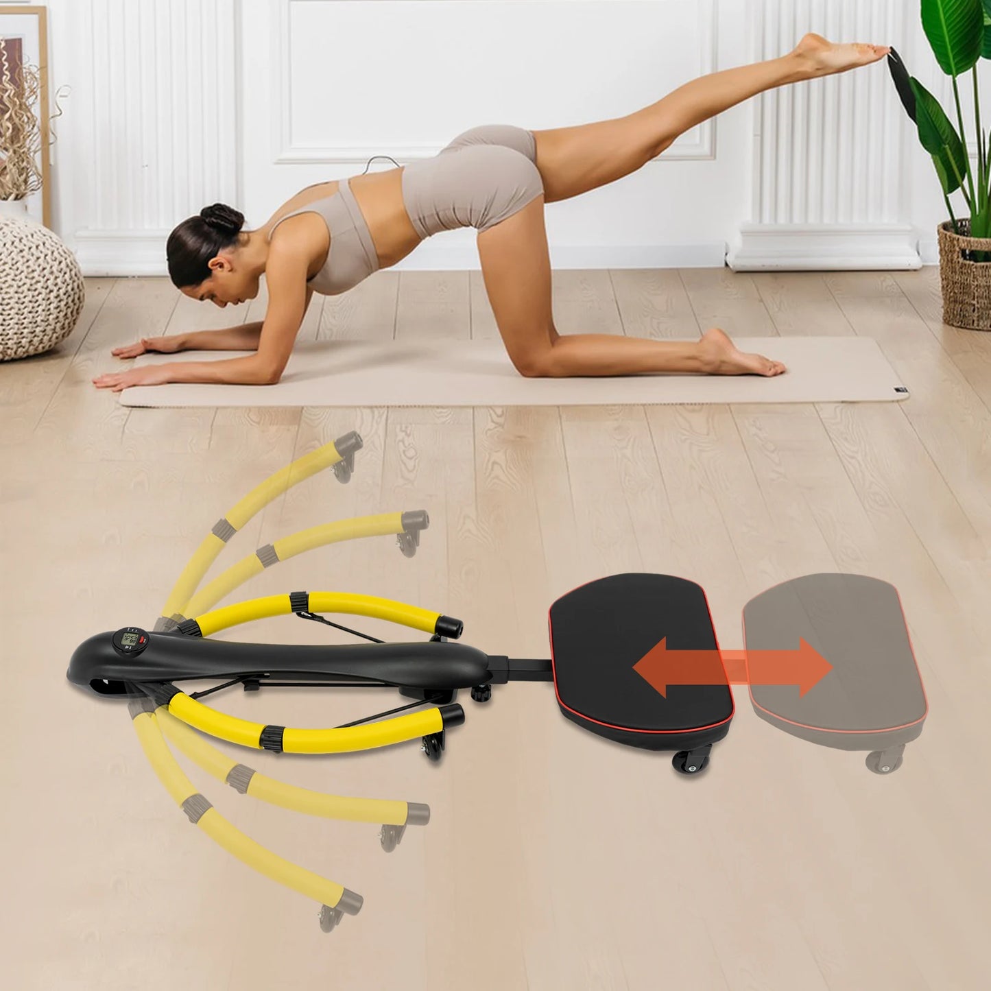 Home Abdominal Roller Machine for Full Body Strength Training