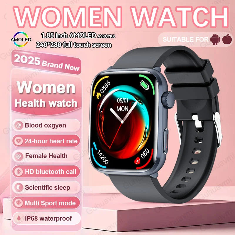 AI Smart Diagnosis Watch HRV PPG Heart Rate Monitor NFC