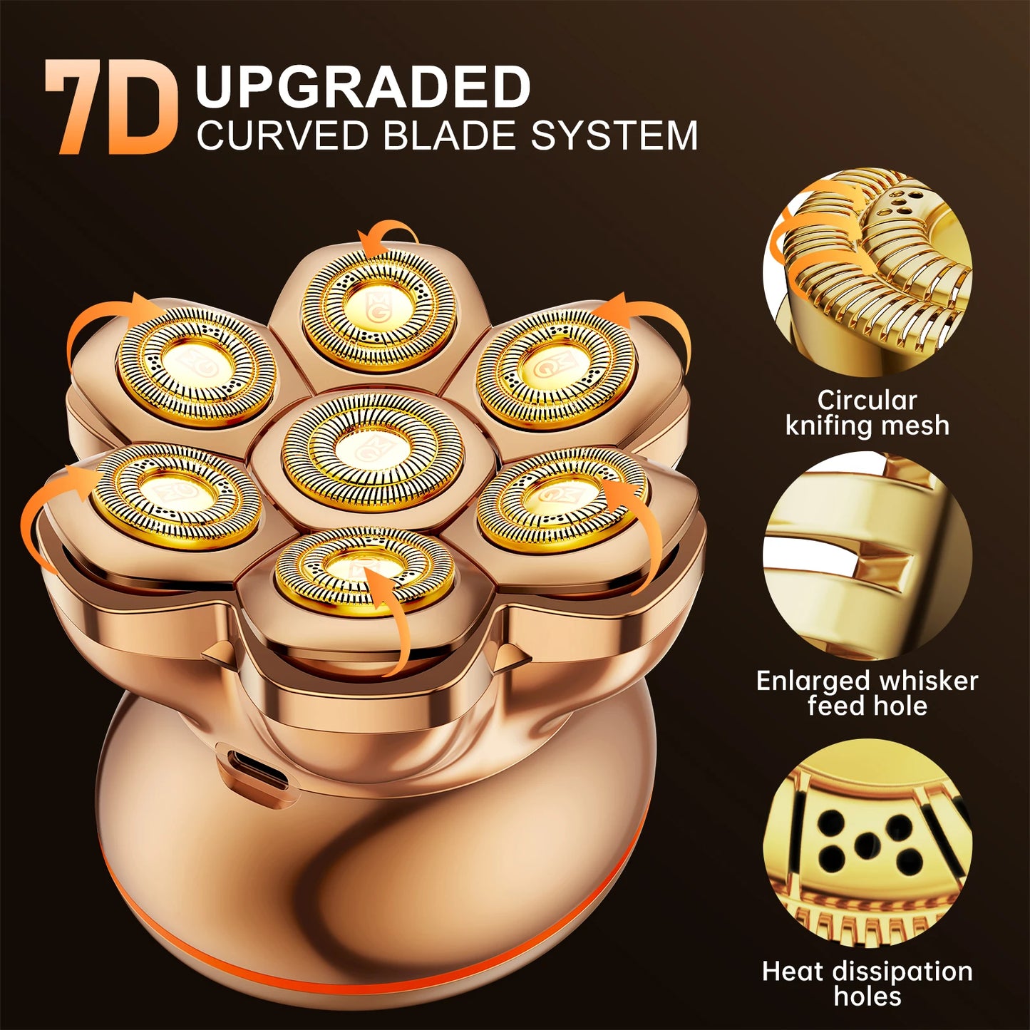 Maxgroom Head Shaver Pro IXP6 Waterproof Floating Blade USB Rechargeable