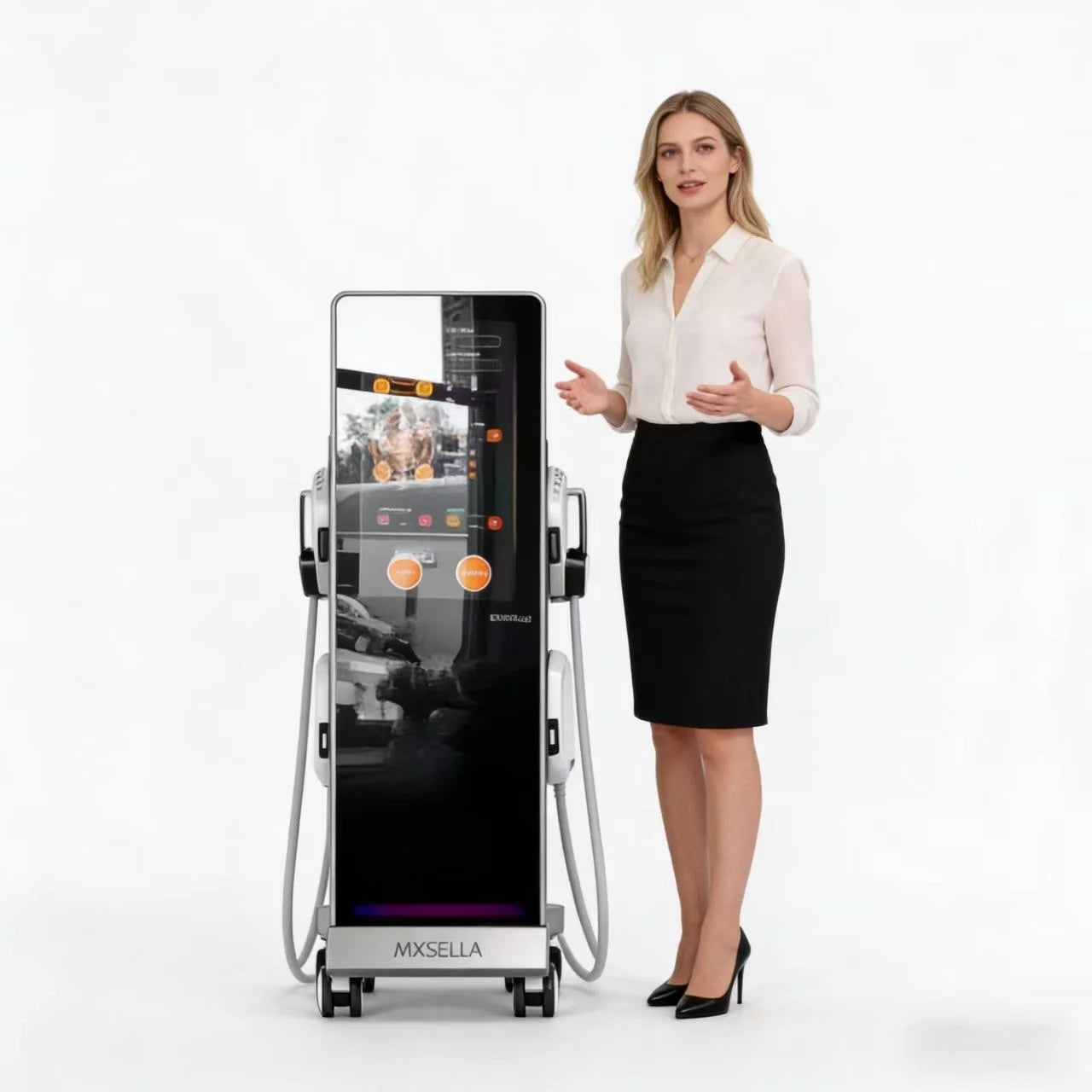 Smvp High Intensity 6500W Muscle Stimulation Body Shaping Machine RF