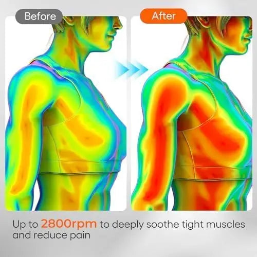 Deep Tissue Massage Gun for Neck Shoulder Back Relief