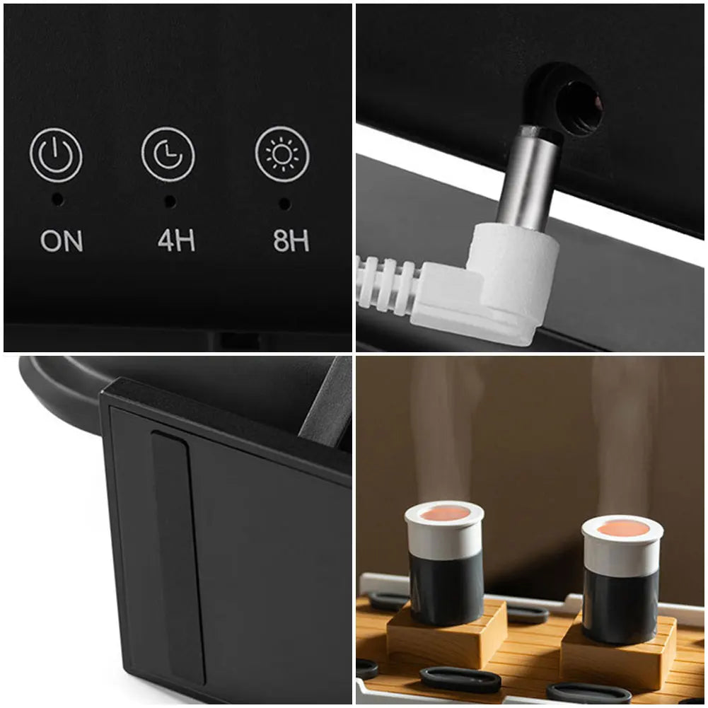 Alloet Titanic Ship Model Air Humidifier Remote Control Aroma Diffuser